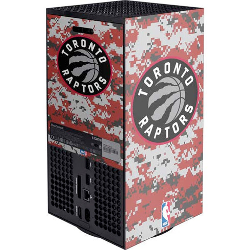 NBA Toronto Raptors Digi Xbox Series X Console Skin