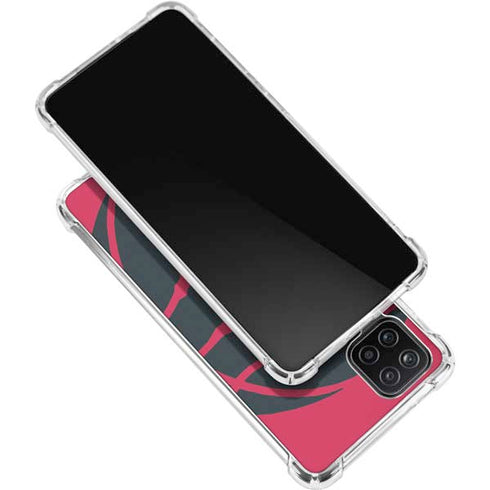 NBA Toronto Raptors Large Logo Galaxy A12 Clear Case