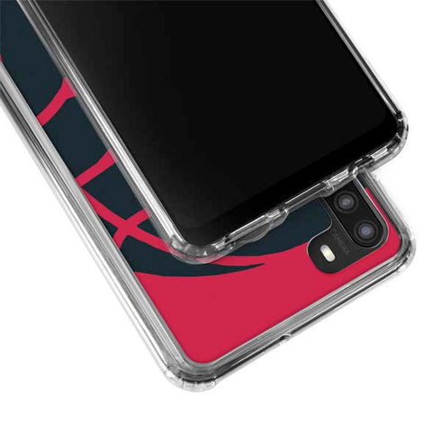 NBA Toronto Raptors Large Logo Galaxy A21 Clear Case