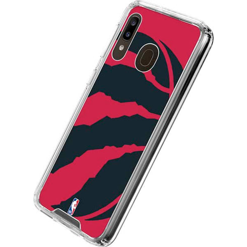 NBA Toronto Raptors Large Logo Galaxy A30 Clear Case