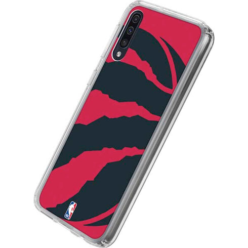 NBA Toronto Raptors Large Logo Galaxy A50 Clear Case
