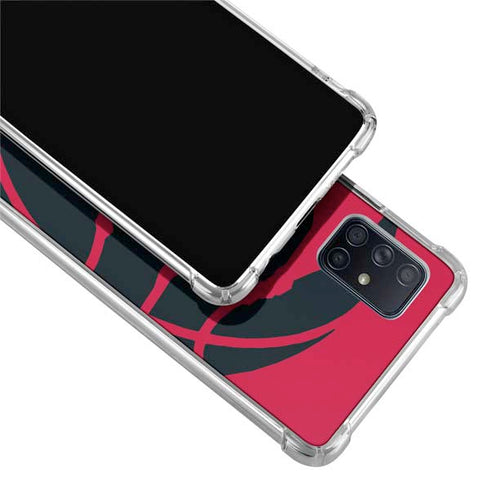 NBA Toronto Raptors Large Logo Galaxy A51 5G Clear Case