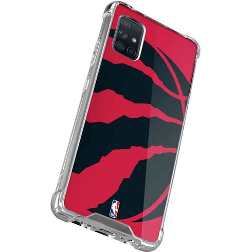 NBA Toronto Raptors Large Logo Galaxy A71 5G Clear Case
