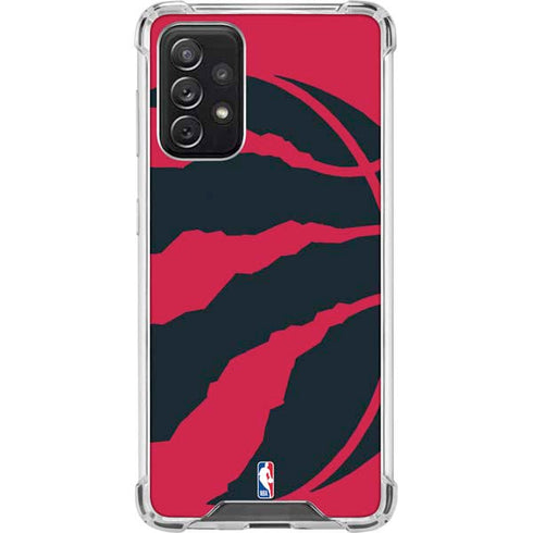 NBA Toronto Raptors Large Logo Galaxy A72 5G Clear Case