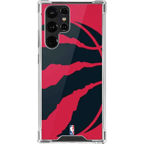 NBA Toronto Raptors Large Logo Galaxy S22 Ultra Clear Case
