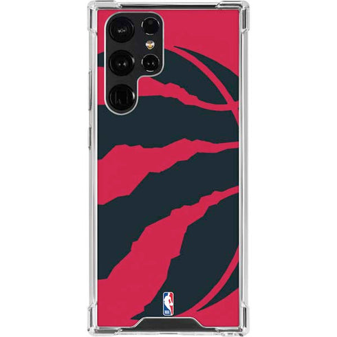 NBA Toronto Raptors Large Logo Galaxy S24 Ultra Clear Case