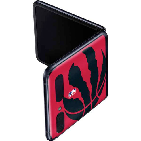 NBA Toronto Raptors Large Logo Galaxy Z Flip Skin