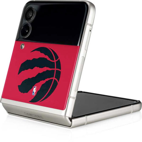 NBA Toronto Raptors Large Logo Galaxy Z Flip4 5G Skin