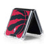 NBA Toronto Raptors Large Logo Galaxy Z Flip5 5G Clear Case