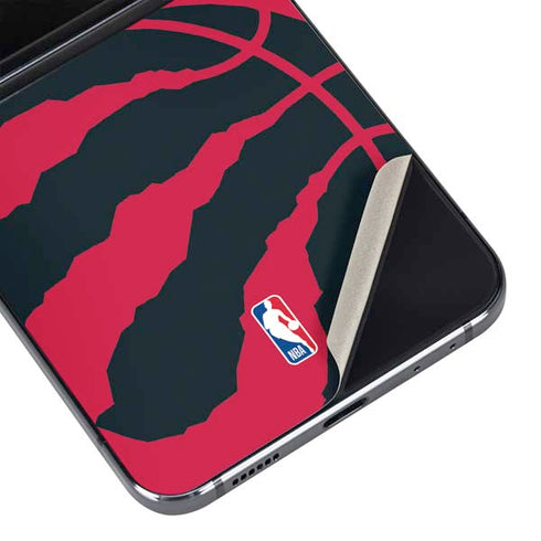 NBA Toronto Raptors Large Logo Galaxy Z Flip5 5G Skin