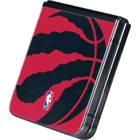 NBA Toronto Raptors Large Logo Galaxy Z Flip5 5G Skin