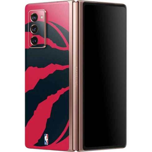 NBA Toronto Raptors Large Logo Galaxy Z Fold2 5G Skin