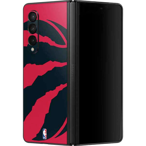 NBA Toronto Raptors Large Logo Galaxy Z Fold3 5G Skin