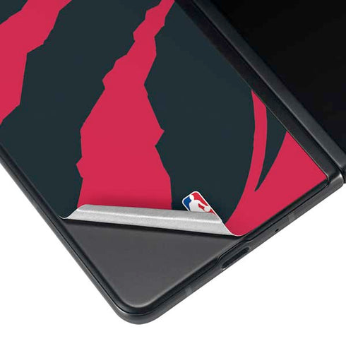 NBA Toronto Raptors Large Logo Galaxy Z Fold4 5G Skin