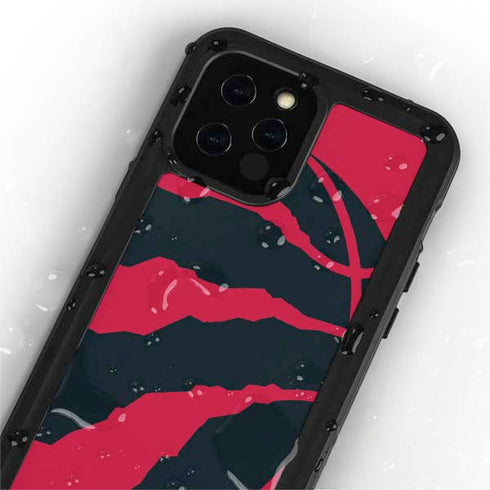 NBA Toronto Raptors Large Logo iPhone 12 Pro Waterproof Case