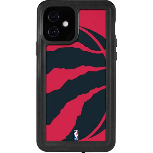 NBA Toronto Raptors Large Logo iPhone 12 Waterproof Case