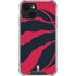 NBA Toronto Raptors Large Logo iPhone 15 Plus Clear Case