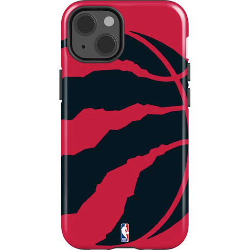 NBA Toronto Raptors Large Logo iPhone 15 Impact Case
