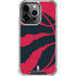NBA Toronto Raptors Large Logo iPhone 14 Pro Clear Case