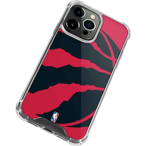NBA Toronto Raptors Large Logo iPhone 14 Pro Clear Case