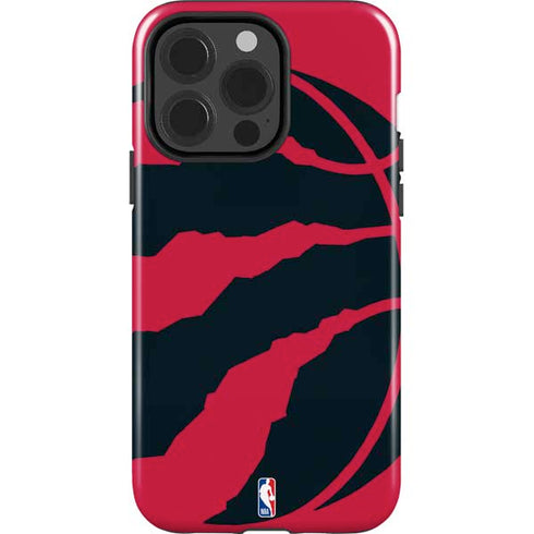 NBA Toronto Raptors Large Logo iPhone 15 Pro Impact Case