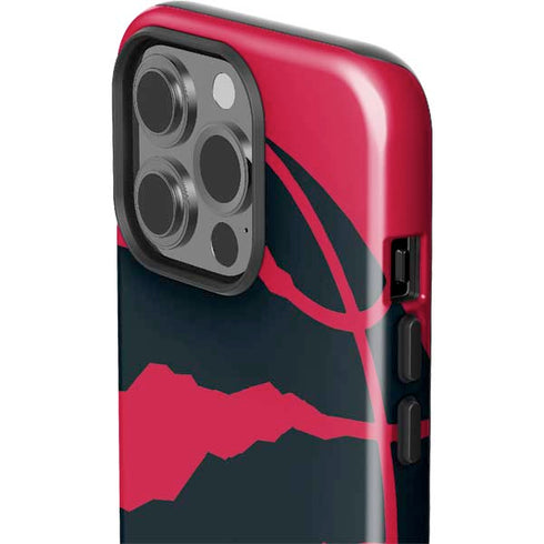 NBA Toronto Raptors Large Logo iPhone 14 Pro Impact Case
