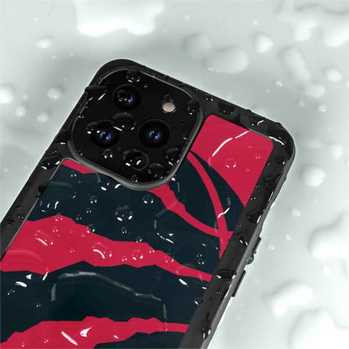 NBA Toronto Raptors Large Logo iPhone 14 Pro Max Waterproof Case