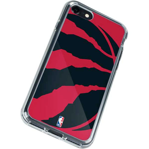 NBA Toronto Raptors Large Logo iPhone SE (2nd & 3rd Gen) Clear Case