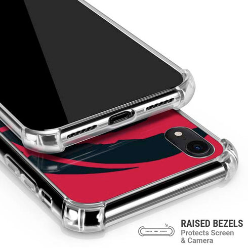 NBA Toronto Raptors Large Logo iPhone XR Clear Case