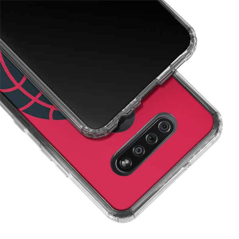 NBA Toronto Raptors Large Logo LG K51/Q51 Clear Case