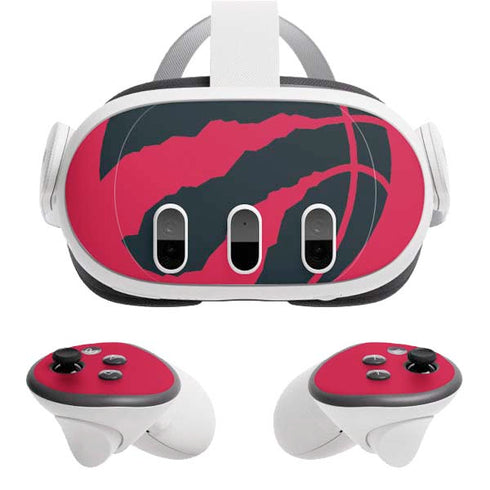 NBA Toronto Raptors Large Logo Meta Quest 3 Skin