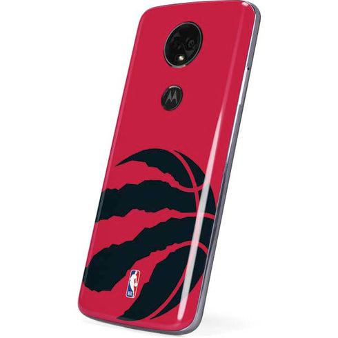 NBA Toronto Raptors Large Logo Moto E5 Plus Skin