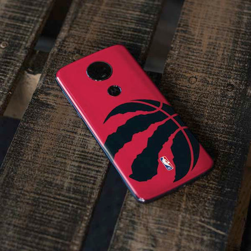 NBA Toronto Raptors Large Logo Moto E5 Plus Skin