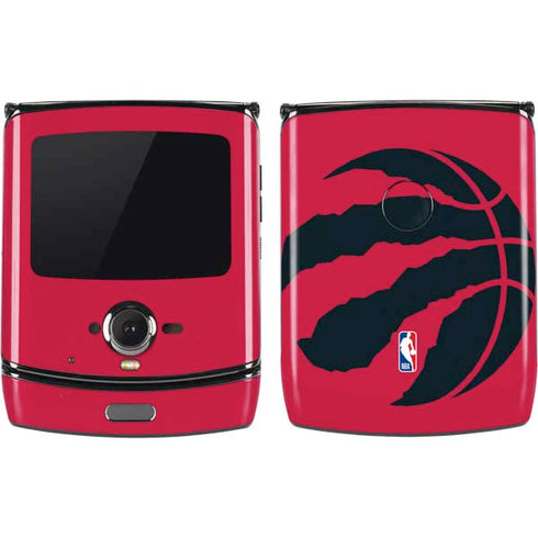 NBA Toronto Raptors Large Logo Motorola RAZR Skin
