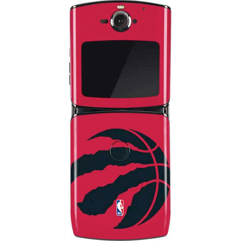 NBA Toronto Raptors Large Logo Motorola RAZR Skin