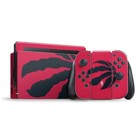 NBA Toronto Raptors Large Logo Nintendo Switch Bundle Skin