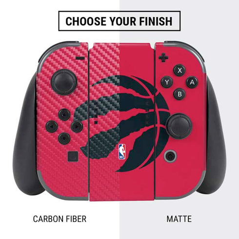 NBA Toronto Raptors Large Logo Nintendo Switch Bundle Skin