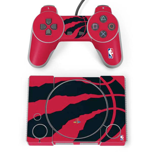 NBA Toronto Raptors Large Logo PlayStation Classic Bundle Skin