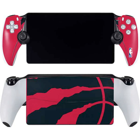 NBA Toronto Raptors Large Logo PlayStation Portal Remote Player Skin