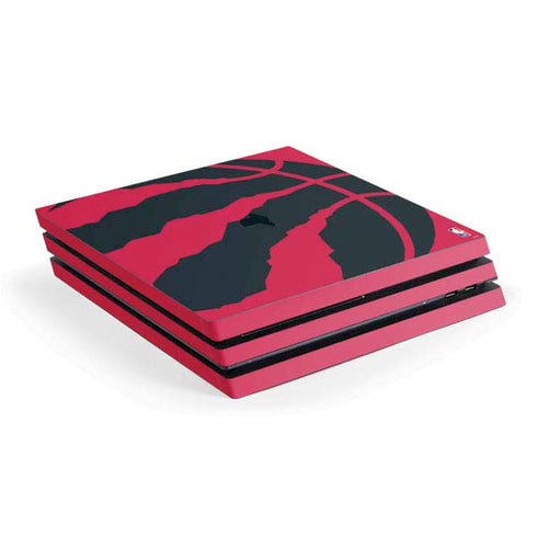 NBA Toronto Raptors Large Logo PS4 Pro Console Skin