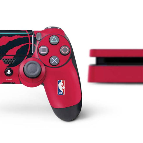 NBA Toronto Raptors Large Logo PS4 Slim Bundle Skin