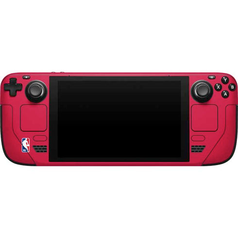 NBA Toronto Raptors Large Logo Steam Deck Handheld Gaming Computer Skin