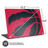 NBA Toronto Raptors Large Logo Universal Laptop 15in (12.2 x 8.8in) Skin
