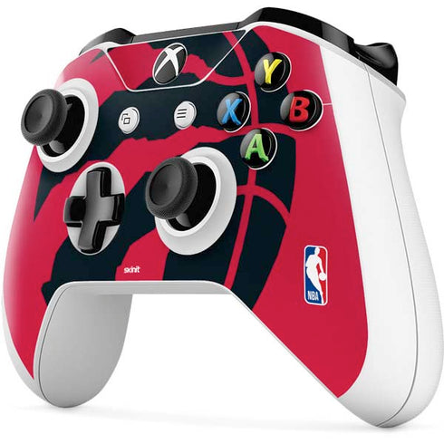 NBA Toronto Raptors Large Logo Xbox One S Controller Skin