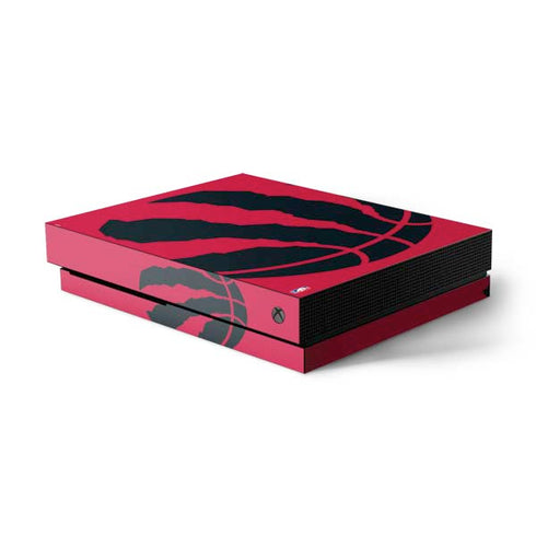 NBA Toronto Raptors Large Logo Xbox One X Console Skin