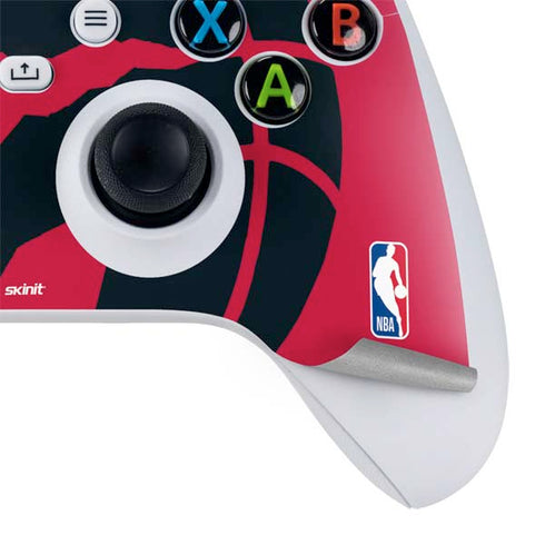 NBA Toronto Raptors Large Logo Xbox Series S Controller Skin