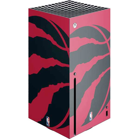 NBA Toronto Raptors Large Logo Xbox Series X Console Skin