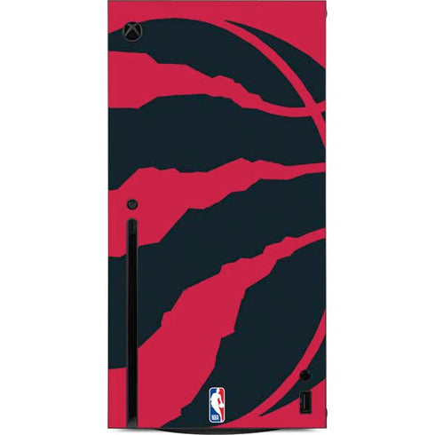 NBA Toronto Raptors Large Logo Xbox Series X Console Skin