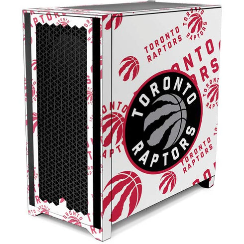 NBA Toronto Raptors Logo Blast Corsair 4000D Tempered Glass Mid-Tower ATX Case Skin