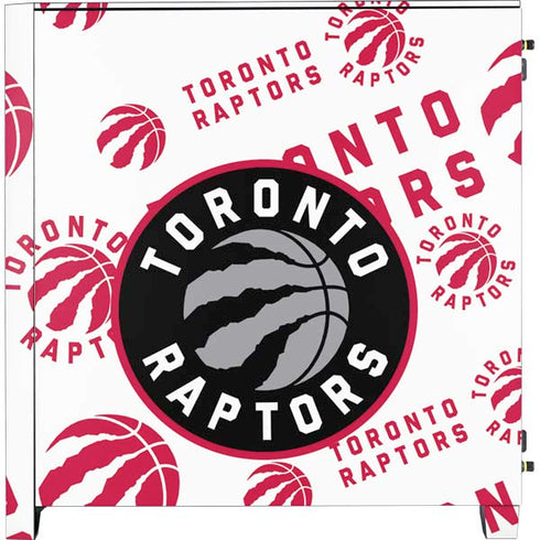 NBA Toronto Raptors Logo Blast Corsair 4000D Tempered Glass Mid-Tower ATX Case Skin